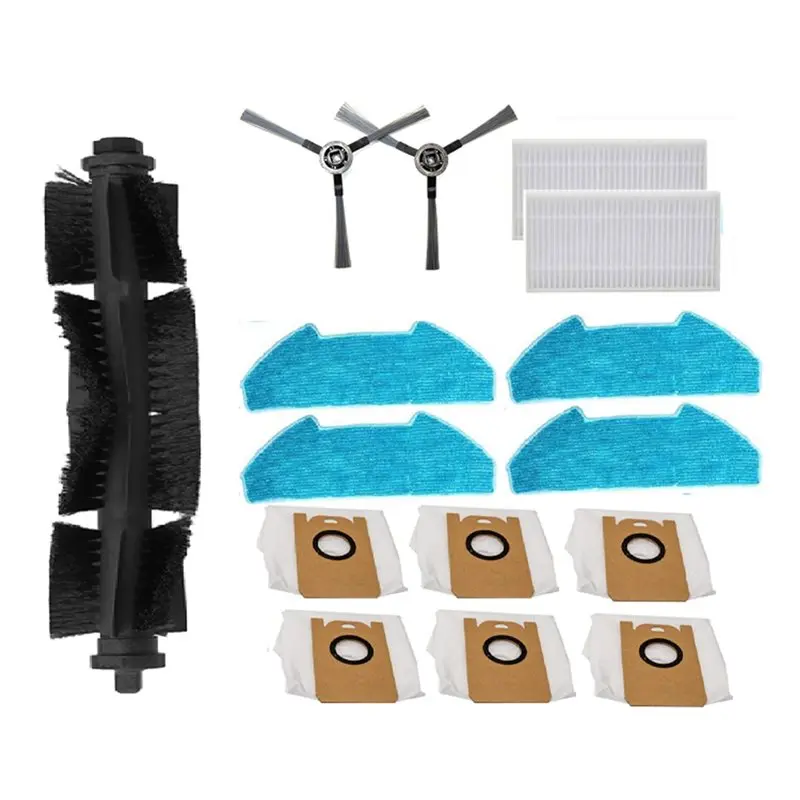

Набор аксессуаров AC39-15 (15 шт.) для пылесоса Redkey R10: основная и боковые щетки, насадки для влажной уборки, фильтры, мешки для сбора пыли