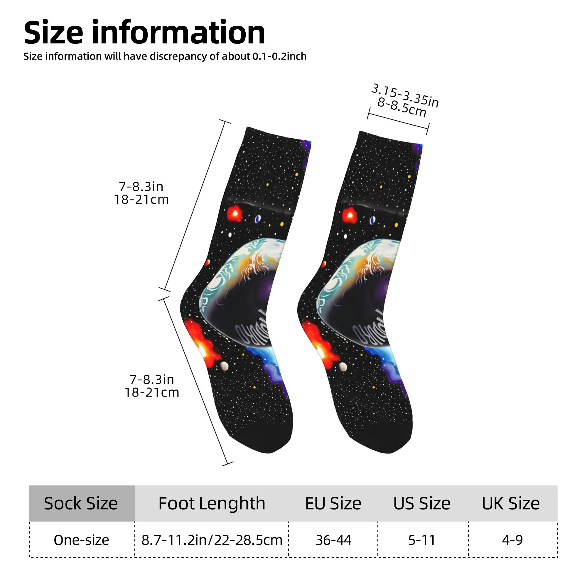 Fashion Rock Band Extremoduro Print Socks  Anti Bacterial Stockings Unisex Men Comfortable Sports Socks Winter Elegant Socks view 5