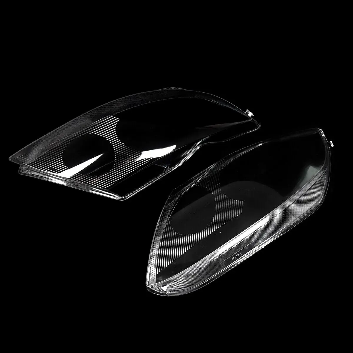 Left & Right Auto Front Headlight Cover Lens Transparent Glass Headlamps Lampshade Lamp Shell  Fits BMW Z4 E85 2003-2008 Clear view 6