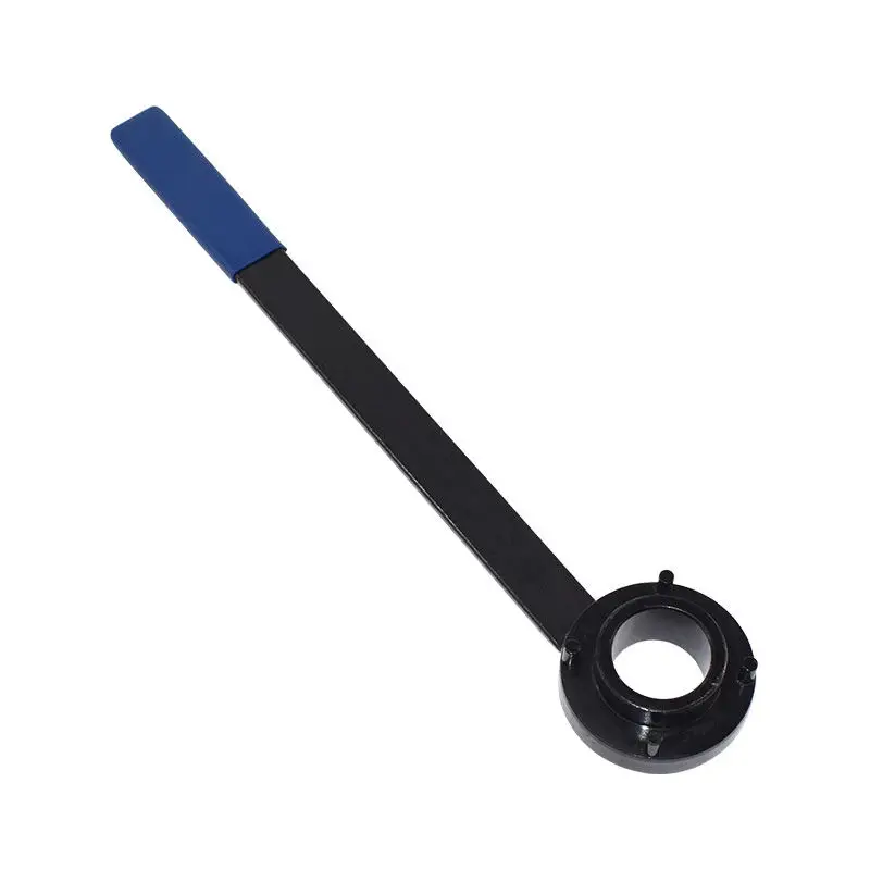 4-Point Crankshaft Wheel Retaining Lock Tool, Crank Pulley Holding Wrench for Timing Belt Gear Disassembly Fits Subaru Engines view 2