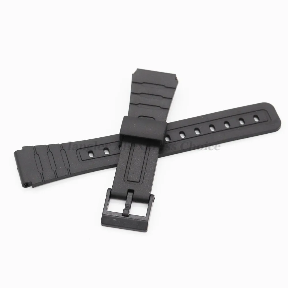 Armband für CASIO Silikon-Uhrenarmband 12/14/16/18/20/22 mm für W800H SGW400 F91W F84 F105/108 A158/168 AE1200/1300 Harzgürtel – Detail 6
