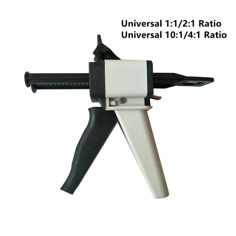 1:1/2:1 Dental Impression Mixing Dispensing Gun Universal Dispenser Gun 10:1/4:1 Silicon Rubber Dispenser Gun Dentistry Material