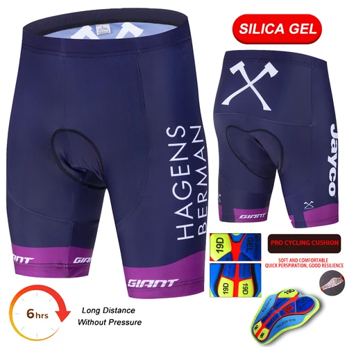 Imagen 2 del producto Jayco-pantalones cortos con pechera para ciclismo de montaña para hombre, pantalones cortos profesionales para ciclismo de montaña y carretera