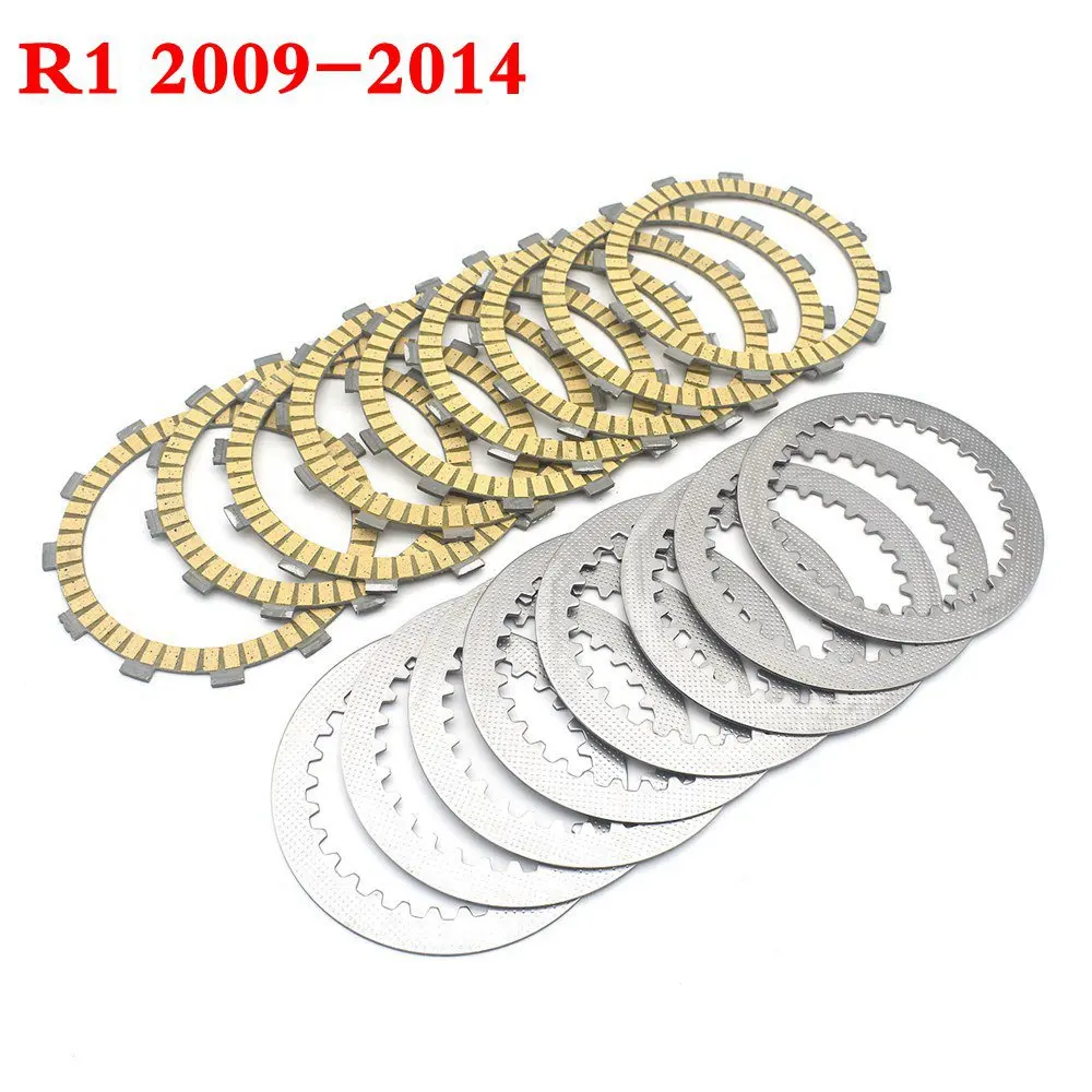 

Motorcycle Clutch Friction plates discs and steel plate friction plate kit For Yamaha YZF-R1 2004 - 2008 YZF R1 2009 - 2014