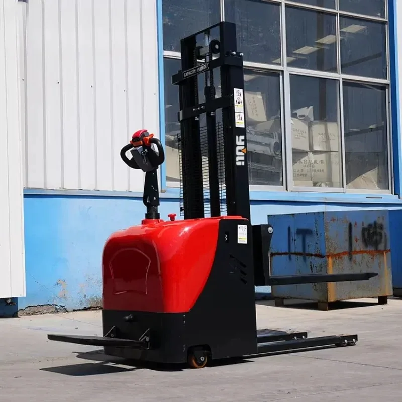 Warehouse 1.5 Ton 24v Automatic Electric Stacker Walkie Electric Stacker With Pallet Stacker Electric 3.5m