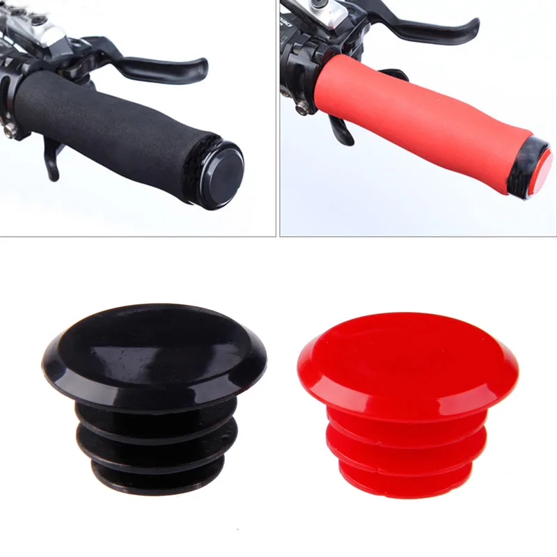 Handlebars Bar End Plugs Personality Plastic Bike Handlebars Bar End Lid A52F