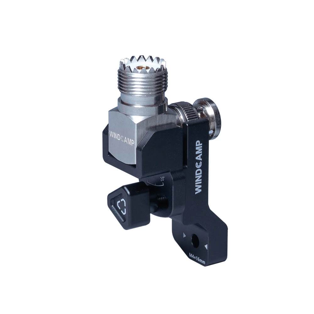WINDCAMP RC-2 CNC سبائك الألومنيوم هوائي قوس وحالة حمل قفص ل 705 IC-705 هام راديو الموجات القصيرة ل ARK-705 درع