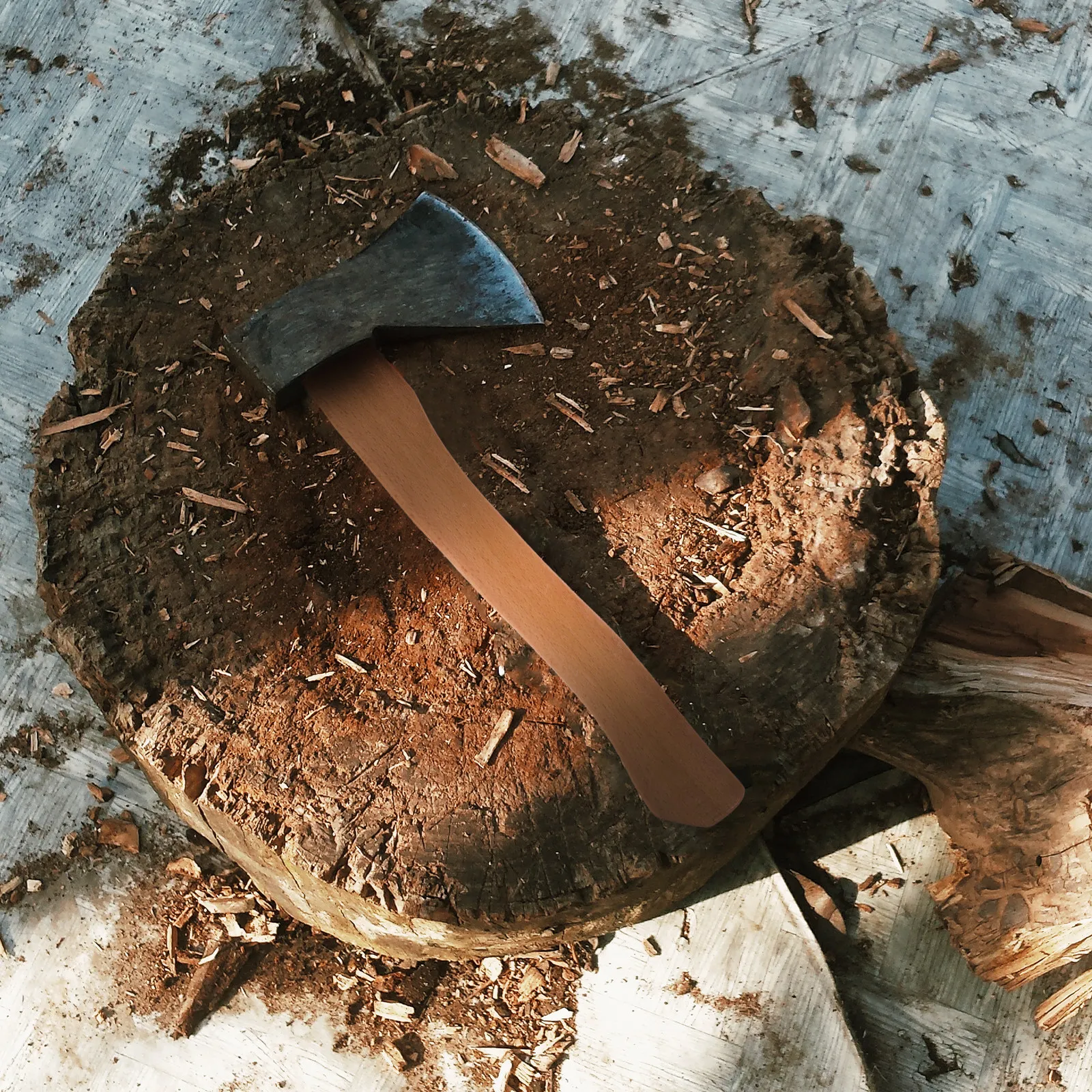 Premium Axe Handle Replacement For For Camping Tools Garden Made Dense Natural Wood Easy Install Comfort Grip