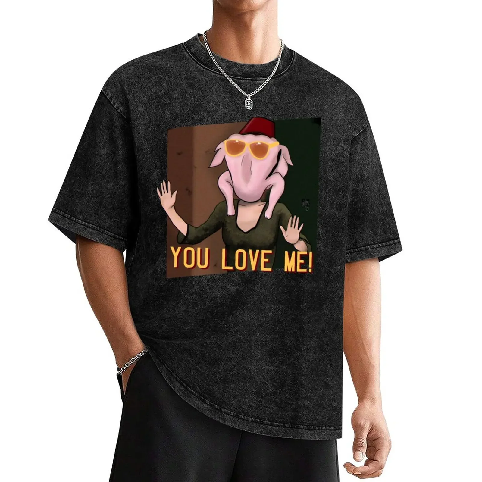 You Love Me! - Monica T-Shirt basketball graphic tees kawaii clothes anime stuff t shirts for men pack