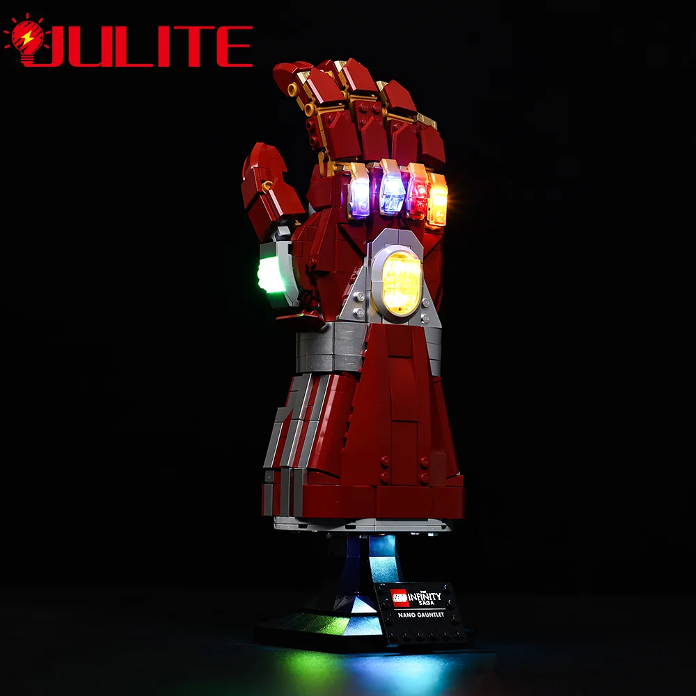 LED Light  Kit For 76223 Nano Gauntlet DIY Toys Set Not Included Building Blocks Only Lighting Kit