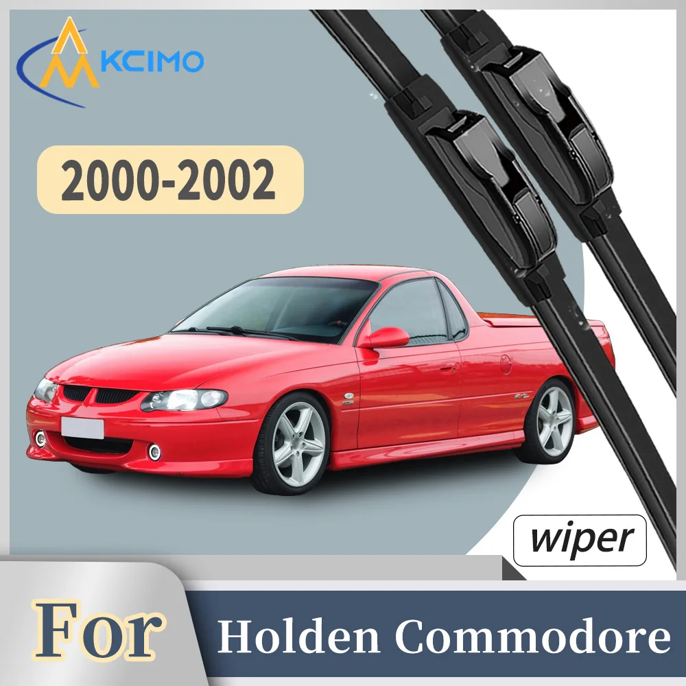 

Premium Rubber Front Windscreen Wiper Blades For Holden Commodore VX 2000-2002 Smooth Wiping Waterproof Windshield Kit 2Pcs
