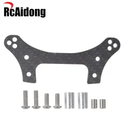 RcAidong Front Carbon Damper Stay Shock Tower Set for Tamiya DT03 54562 Buggy Upgrades