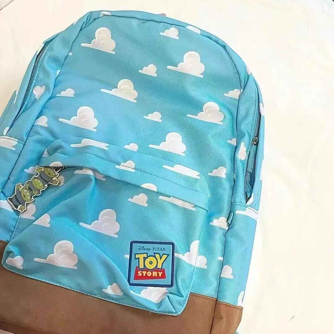 Nova disney cartoon toy story mochila saco de escola do jardim de infância senhora mochila