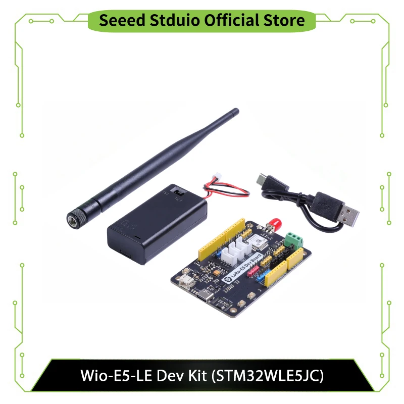Wio-E5-LE Dev Kit - STM32WLE5JC, ARM Cortex-M4 and SX126x Embedded, Supports LoRaWAN on EU868 & US915