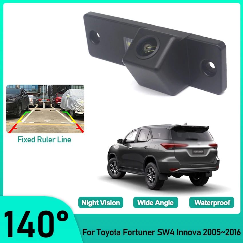 Rear View Camera Reversing Camera Car Back up Camera HD CCD Night Vision For Toyota Fortuner SW4 Innova 2005~2014 2015 2016