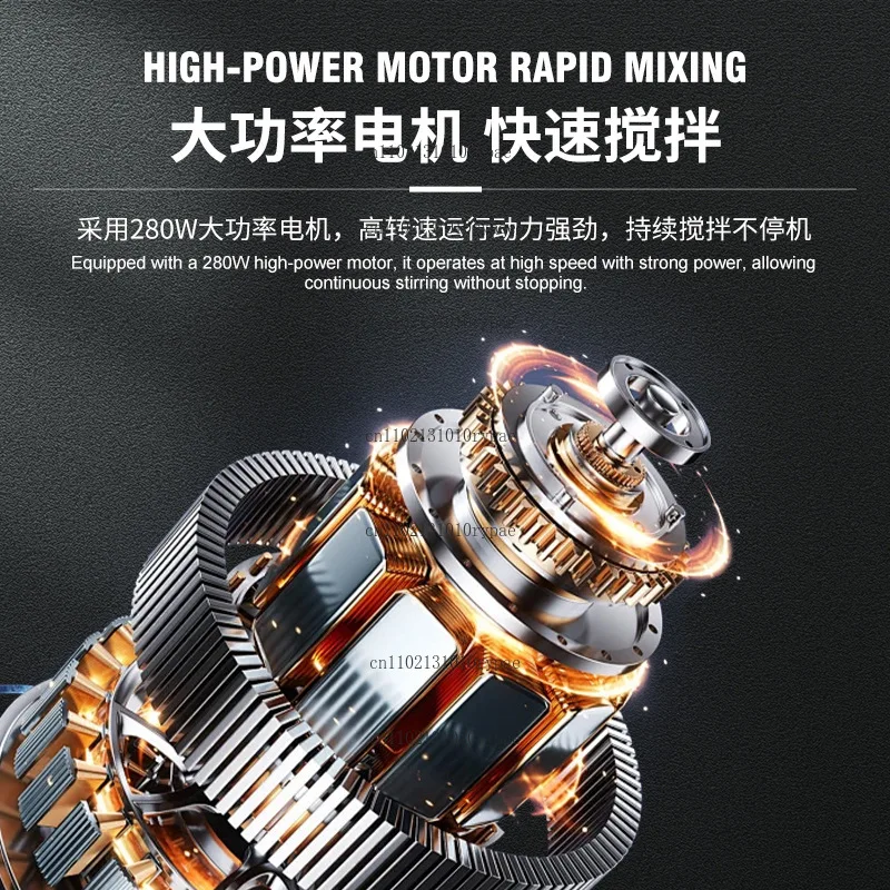 Electric heating milkshake machine, multi-functional blender, high-power electric milk frother, for home use