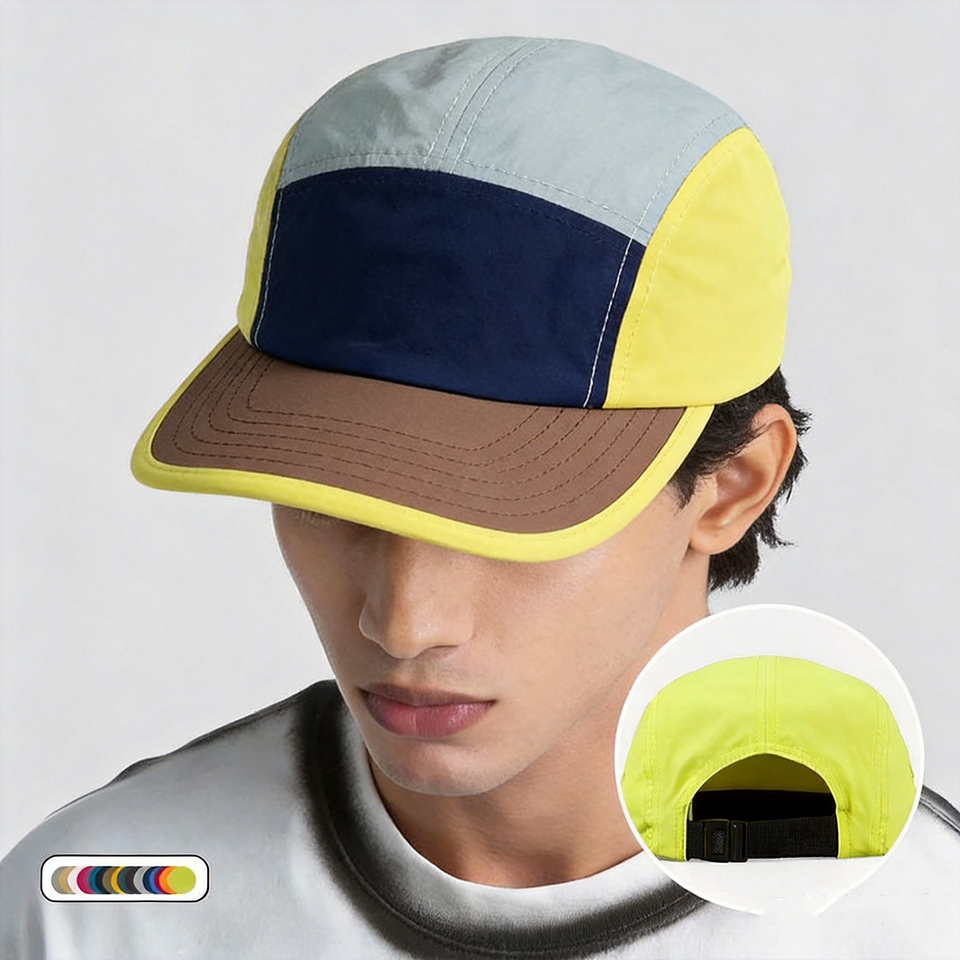  Ultralight 5 Panel Mesh Cap Dry Quick Breathable Running Cap Outdoor Sports Hat For Cycling Baseball Trail Running Snapback Hat 