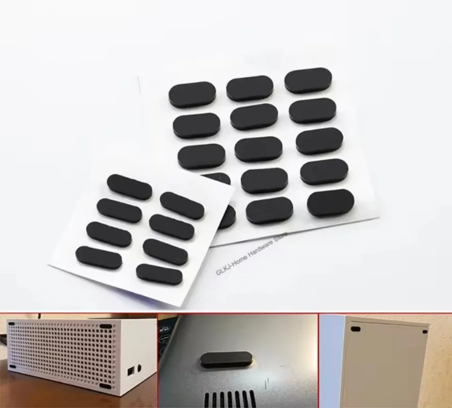 وسادة قدم من مطاط السيليكون ذاتية اللصق؛ وسادة ممتصة للصدمات مضادة للانزلاق للعلبة؛ وسادة مضادة للخدش للأثاث والأرضيات #6