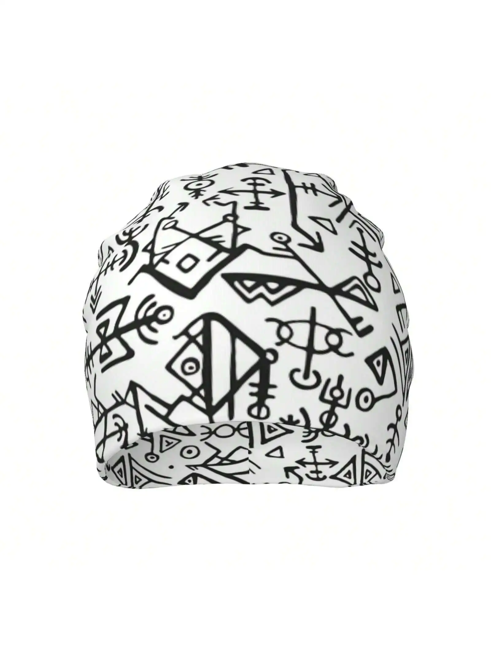 Autumn Spring Hats Futhark Runes Thin Hat Bonnet Hipster Skullies Beanies Caps Men Women\'s Earmuffs Boyfriend Gift