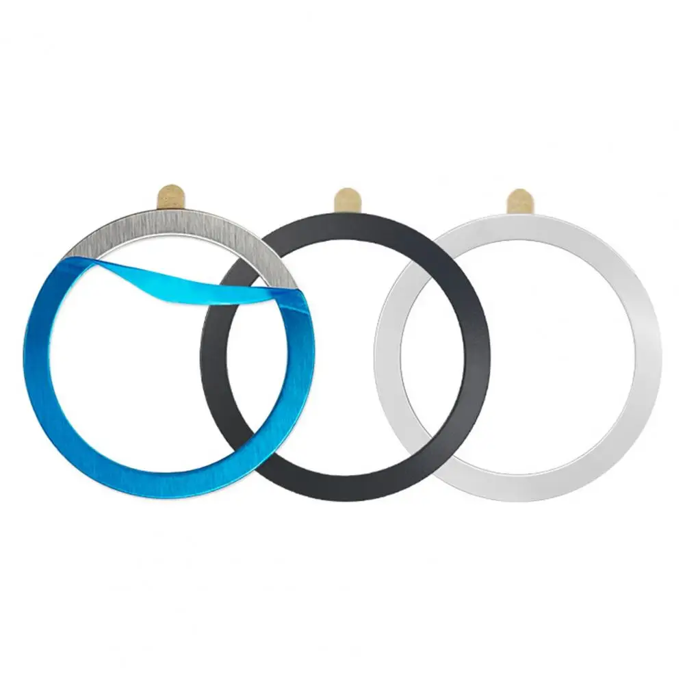 Аксессуары для телефона магнитное кольцо для беспроводной зарядки универсальный металлический магнитный преобразующий комплект быстрая простая Беспроводная зарядка для Iphone