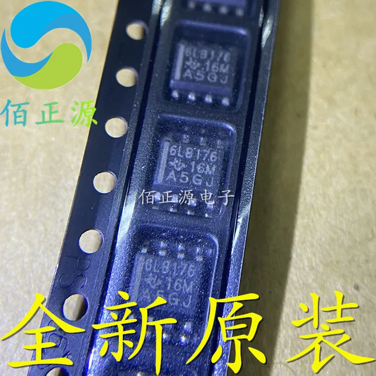 10Pcs Orginal Nieuwe SN65LBC176DR Zeefdruk 6LB176 Sop-8 Differentieel Bus Transceiver