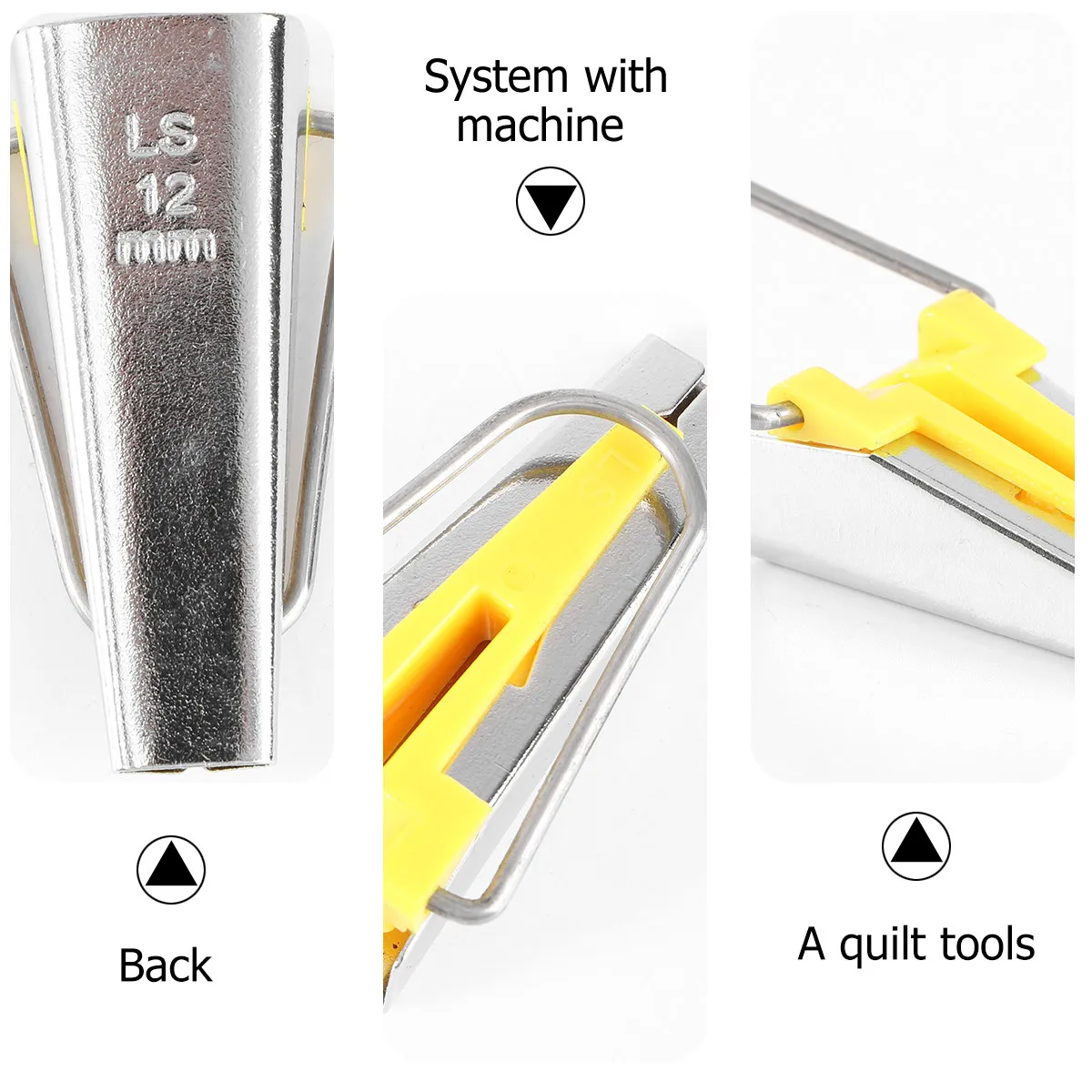 

Набор для изготовления косой бейки: инструменты для шитья, квилтинга и окантовки, желтый, 12 мм, прецизионный инструмент для складывания ткани, для шитья, рукоделия, изготовления косой бейки