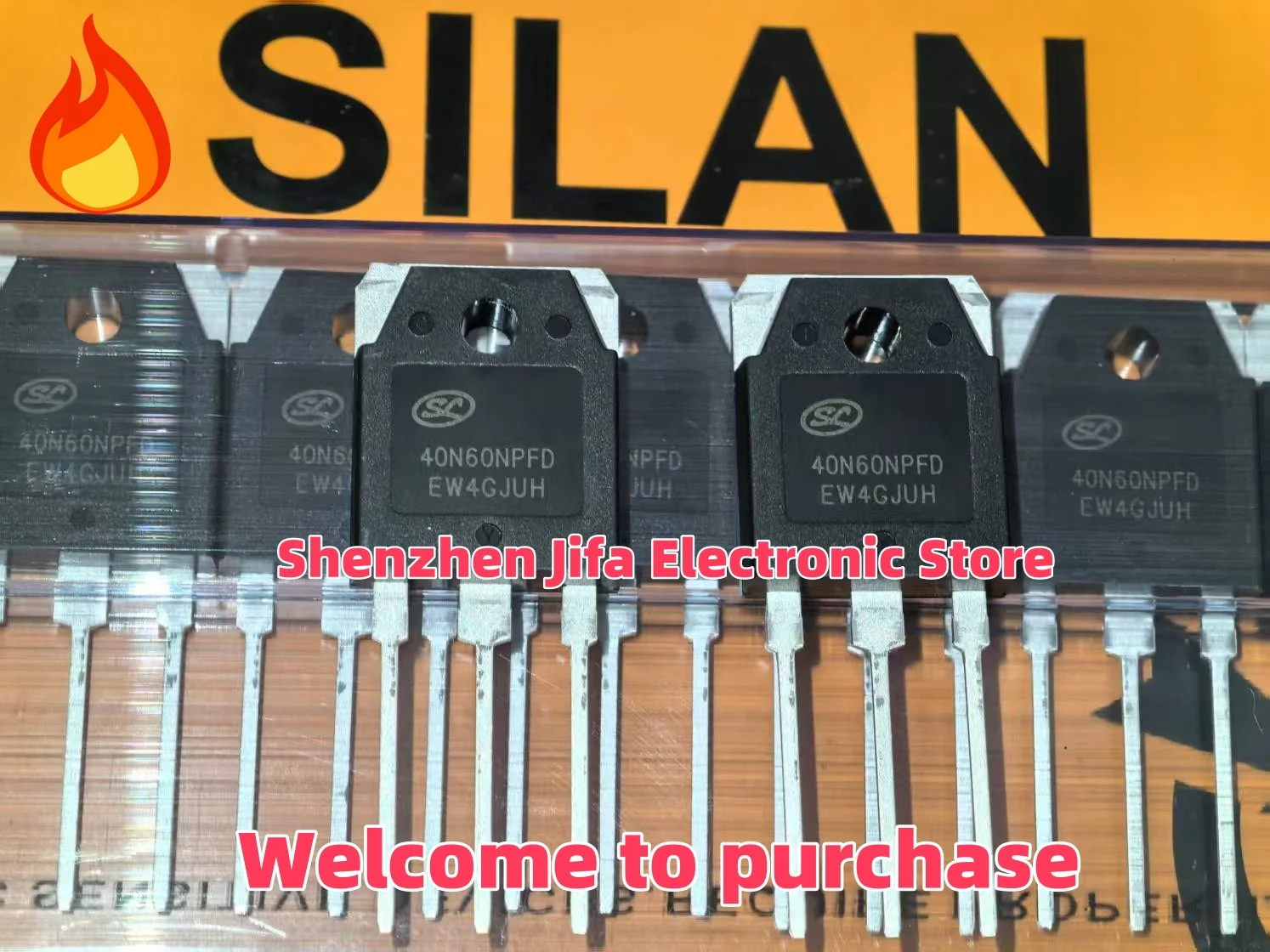 SGT40N60FD2PN 40N60FD2 SGT40N60NPFDPN 40N60NPFD SILAN IGBT 40A 600V TO-3P