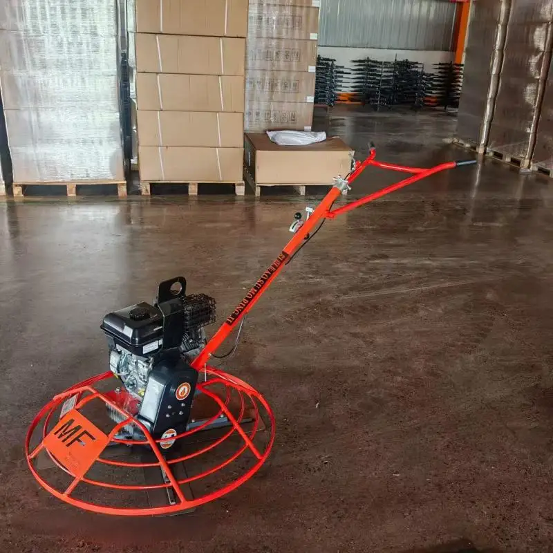 Ride-on Concrete Finishing Machine For Cement Surface Leveling And Material Spreading