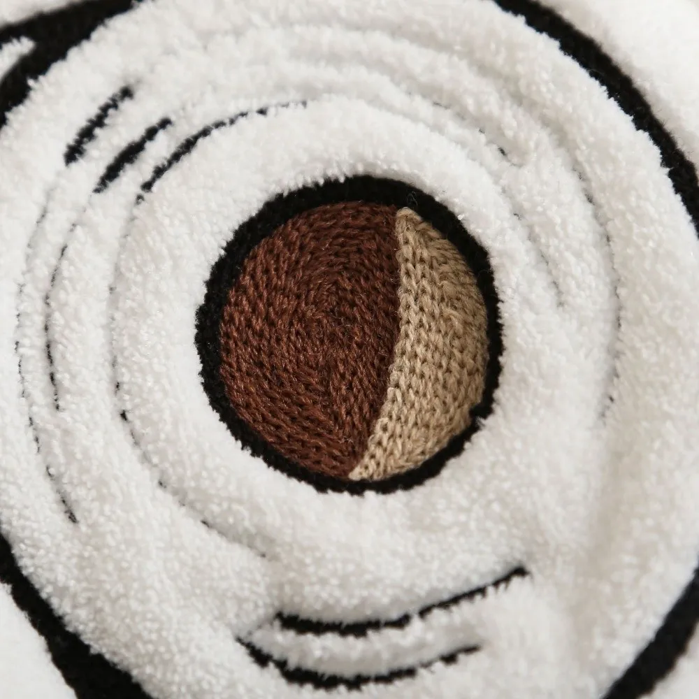 Cute Super Absorbent Roll Paper Hand Towel Thickened Soft Coral Fleece Towel Funny Hanging Cleaning Cloth Bathroom Use