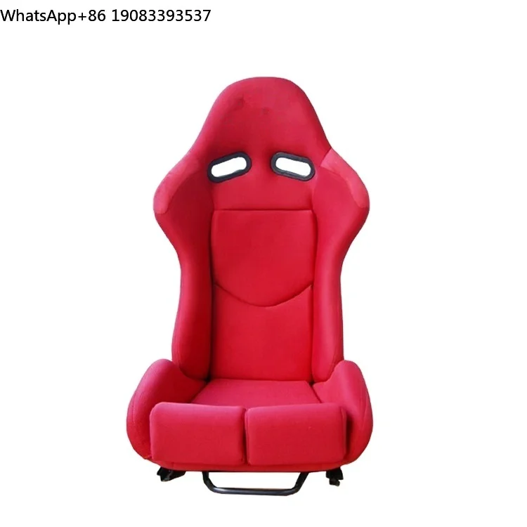 EDDYSTAR Adjustable Double Slide Adapt Racing Simulator Cockpit Wheel Stand Chair Racing Car Seats