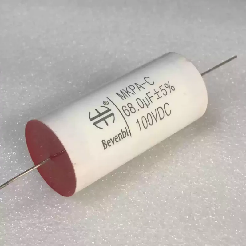 New BEVENBI 68UF 100V MKPA-C Series Coarse Copper Pin Frequency Divider Non Polarized Capacitor