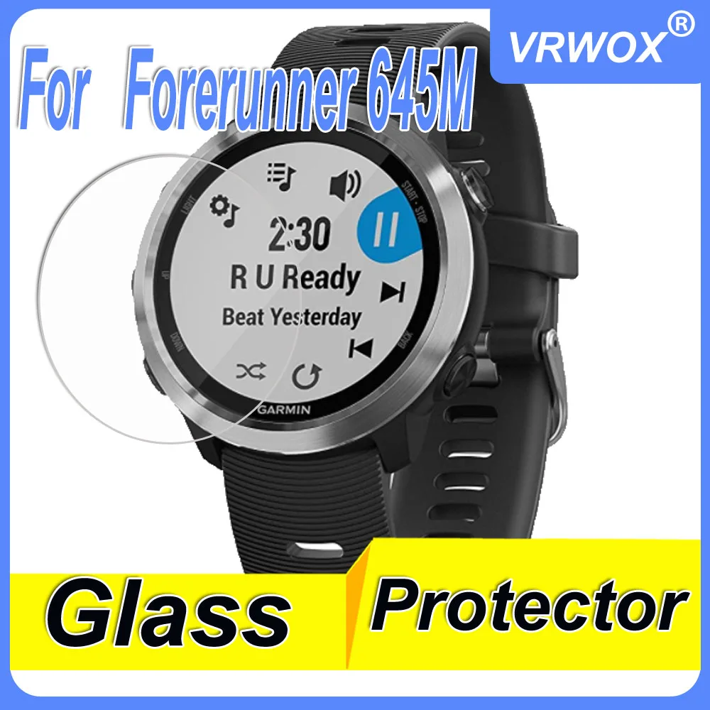 3Pcs 9H Tempered Glass For Garmin Forerunner 945 935 620 630 645 220 225 230 235 45 245 245M 735XT Screen Protector Film