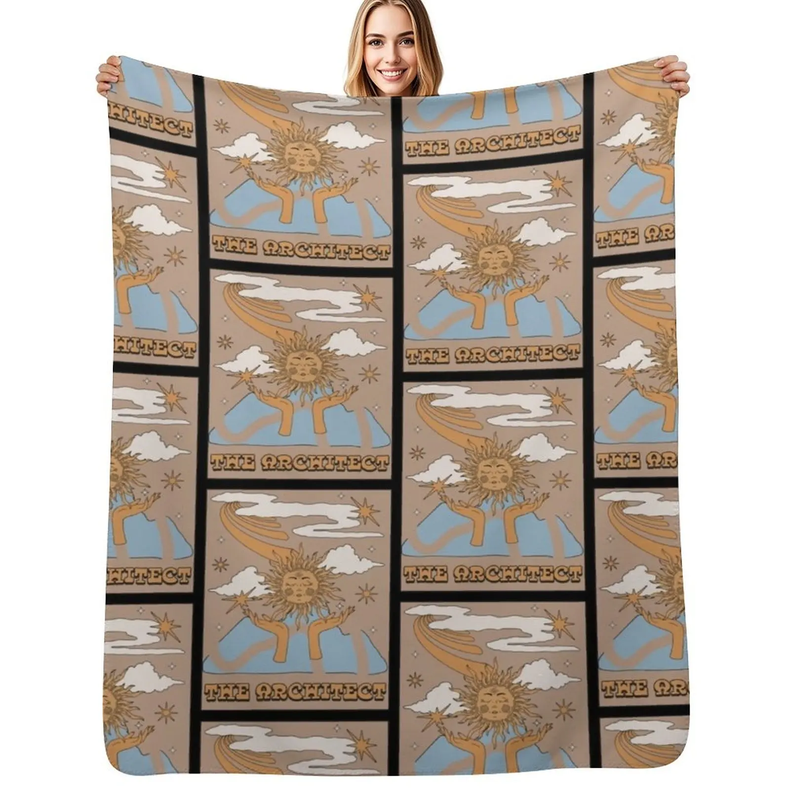 

Kacey Musgraves The Architect Throw Blanket Luxury Designer Thin Decoratives Cute Blankets