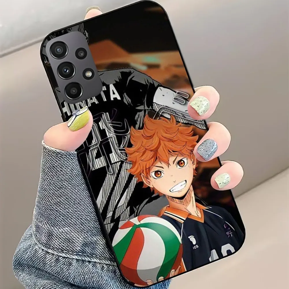 Coque de téléphone Anime Japan Volleyball, coque pour Samsung Galaxy A52 A53 A71 A30 S A72 A73 A80 A91, Bilibili H-Haikyuu Oya