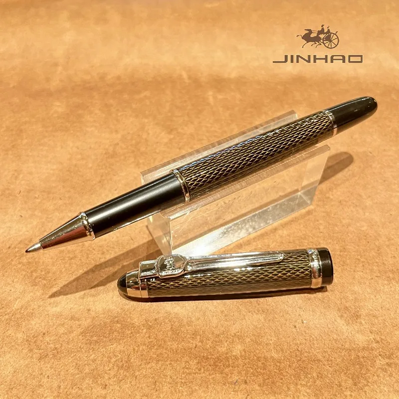 

Ручка шариковая металлическая Jinhao 163, изысканная, профессионального качества, классическая, для коллекции