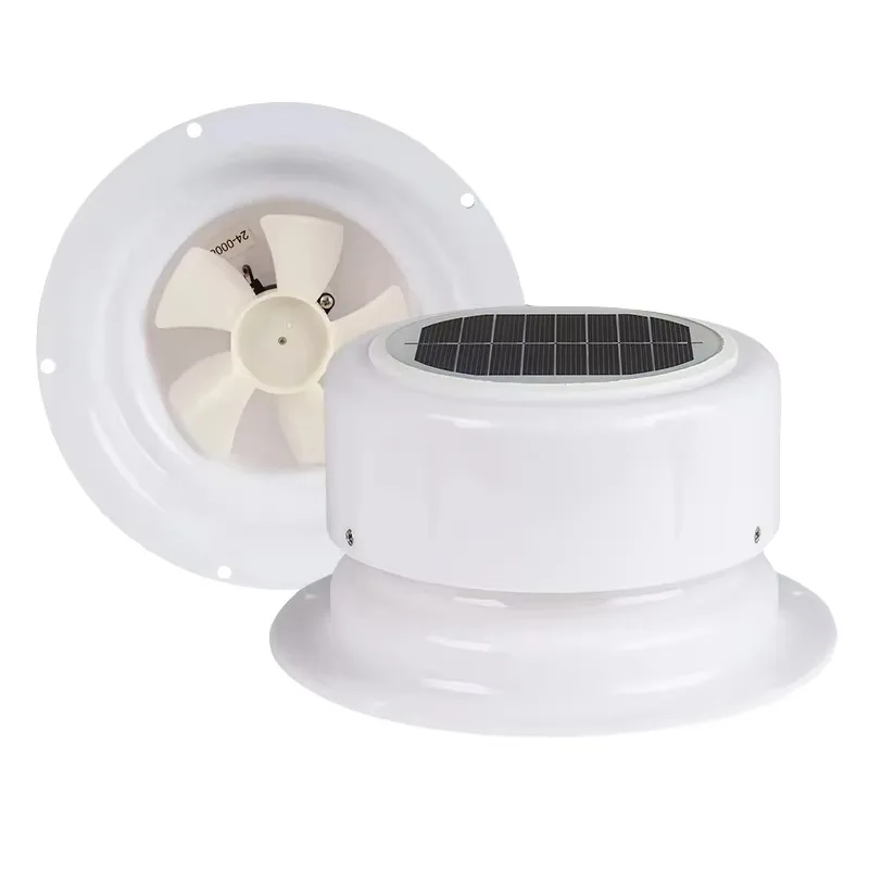 

Solar Ventilation Fan Solar Powered Ceiling Vent with Fan | for RV Marine Camper Shed Trailer 2pcs