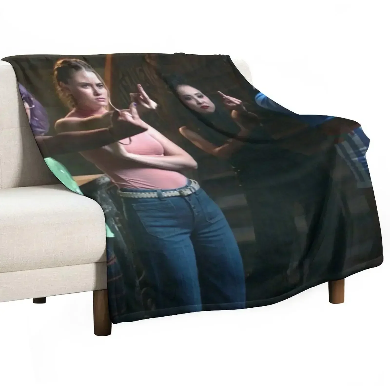 

Runaways Girls Throw Blanket Air Conditioner Soft Blanket for Office Home