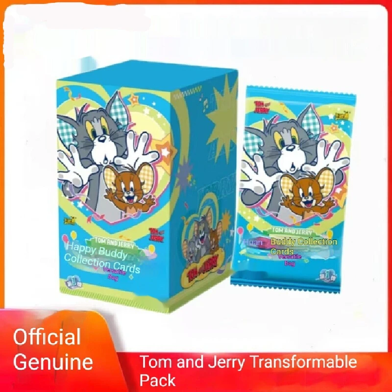 الكرتون تحصيل لعبة ببطاقات ورقية SE أصيلة القط والفأر الثنائي الديناميكي مجموعة متنوعة من المسابقين الفرح أنيمي تحت عنوان بطاقات التداول #1