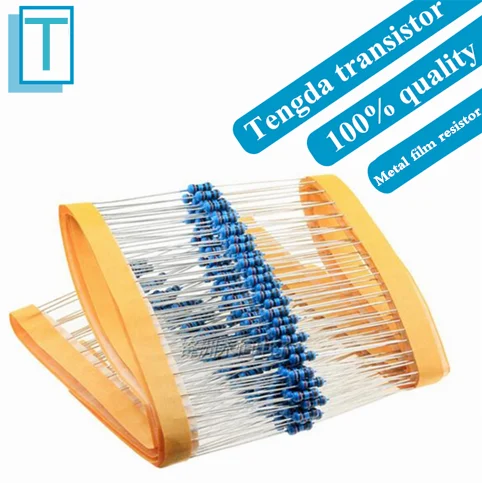 30function esx10pcs = 300 قطعة 1/4 واط 0.25 واط 1% 10-1 متر معدن مقاوم من غشاء مكون لتقوم بها بنفسك عدة حزمة