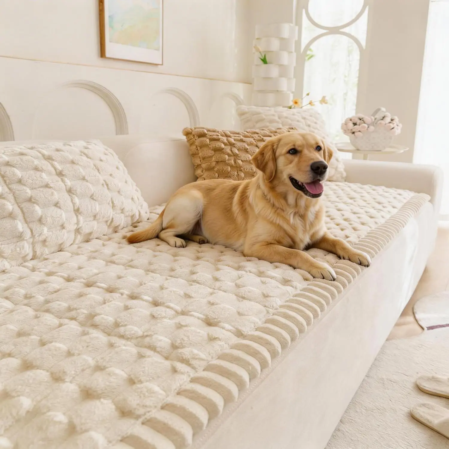 

Моющийся чехол для дивана для собак, защитный чехол для мебели, подходящий для домашних животных, для диванов и кушеток, коврик в стиле бохо