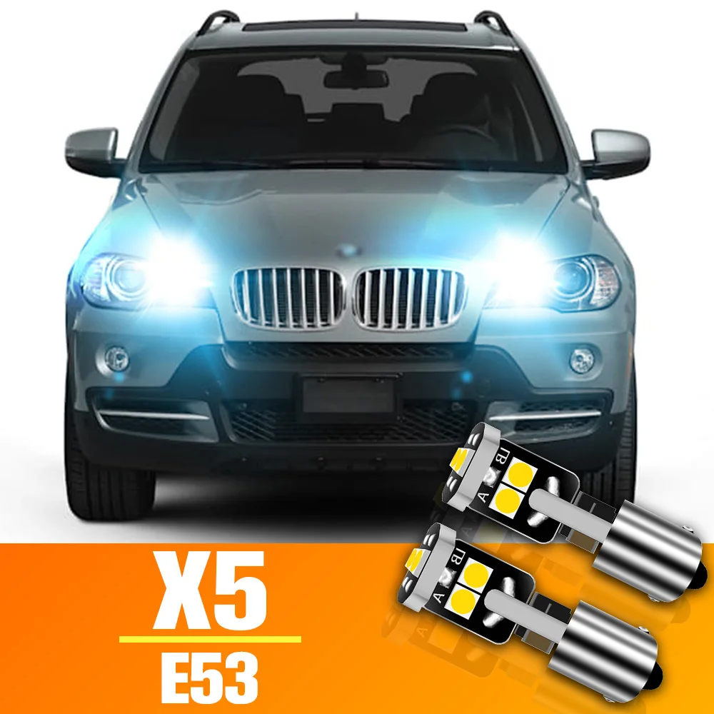 

2pcs LED Parking Light Clearance Bulb Accessories For BMW X5 E53 2000 2001 2002 2003