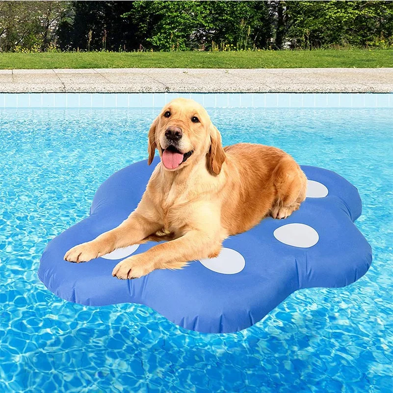 

Water Foldable Dog Swimming Float Soft Cooling Pet Dog Float PVC Pet Floating Raft for Cats Dogs