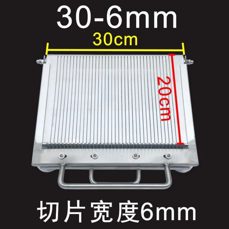 قطاعة ضغط اليد Liangpi آلة القاطع الصغيرة سميكة الفولاذ المقاوم للصدأ لحم الخنزير السجق بطة الدم التوفو الغداء اللحوم نباتي ch #2