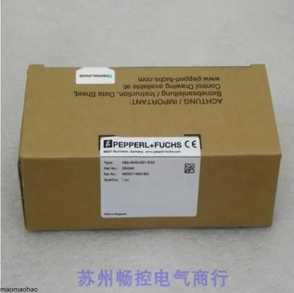 2025 * المبيعات الفورية * New Pepperl + Fuchs P + F حاجز الأمان VBA-4E4A-KE1-Z/E2 Spot 254246