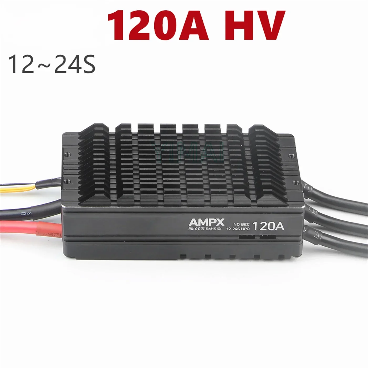 Multi-axis multi-rotor vertical drone square wave brushless ESC MAD AMPX 120A HV 12~ 24 high voltage version