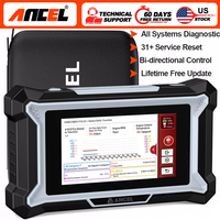 ANCEL DS160 For KIA HYUNDAI OBD2 Car Diagnostic Tool Bidirectional All System A/F DPF Regen 30+Reset OBD2 Automotive Scanner