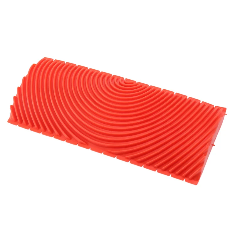 AB46-12PCS 나뭇결 도구 세트 고무 나뭇결 패턴 벽 페인트 그림 도구 벽화 장식 DIY