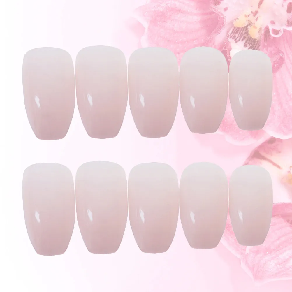 

24pcs Fake Nails Full Cover No Smell Durable Artificial Fingernails For Women Wedding Party Valentines Day Manicure Tools