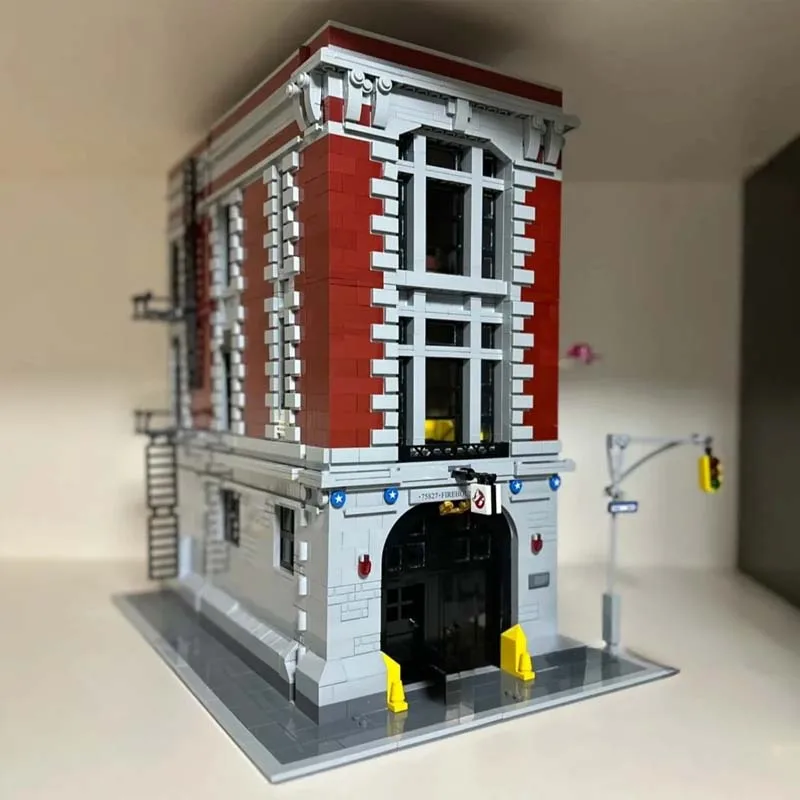 4634 pièces compatibles 75827 83001 avec figurines quartier général de pompiers 16001 blocs de construction briques cadeau d'anniversaire jouets série de films