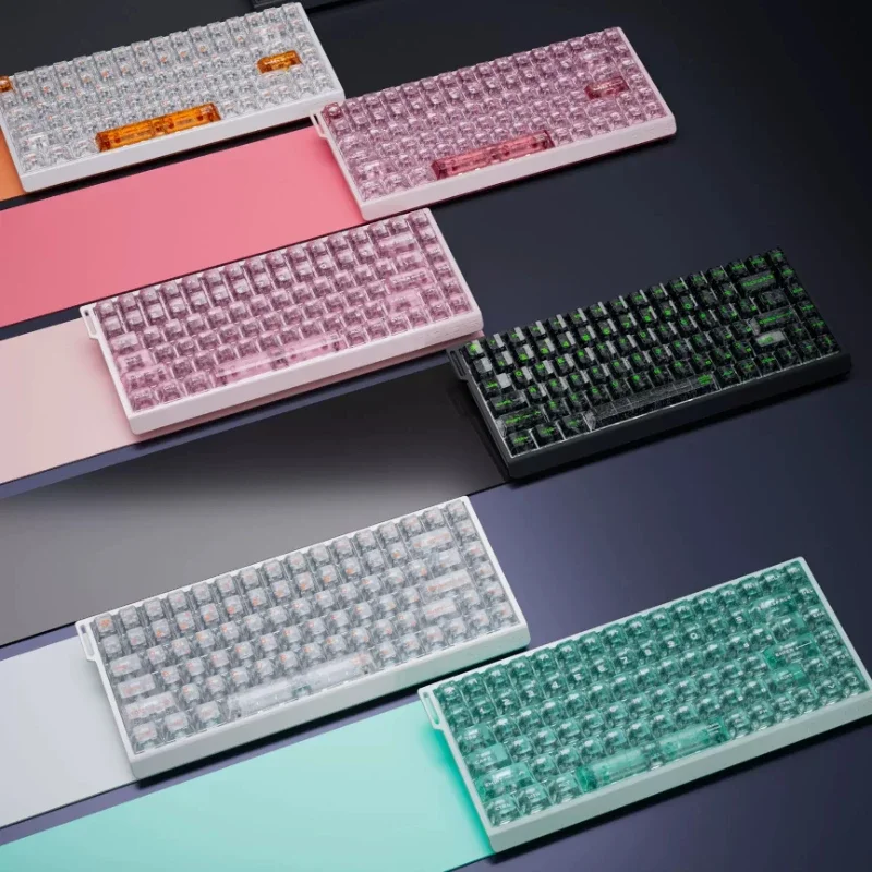MADLIONS MAD75Mechanical Keyboard Wired Single Mode Magnetic Axis High Performance E-sports Gamer 8k Return Rate Keyboard